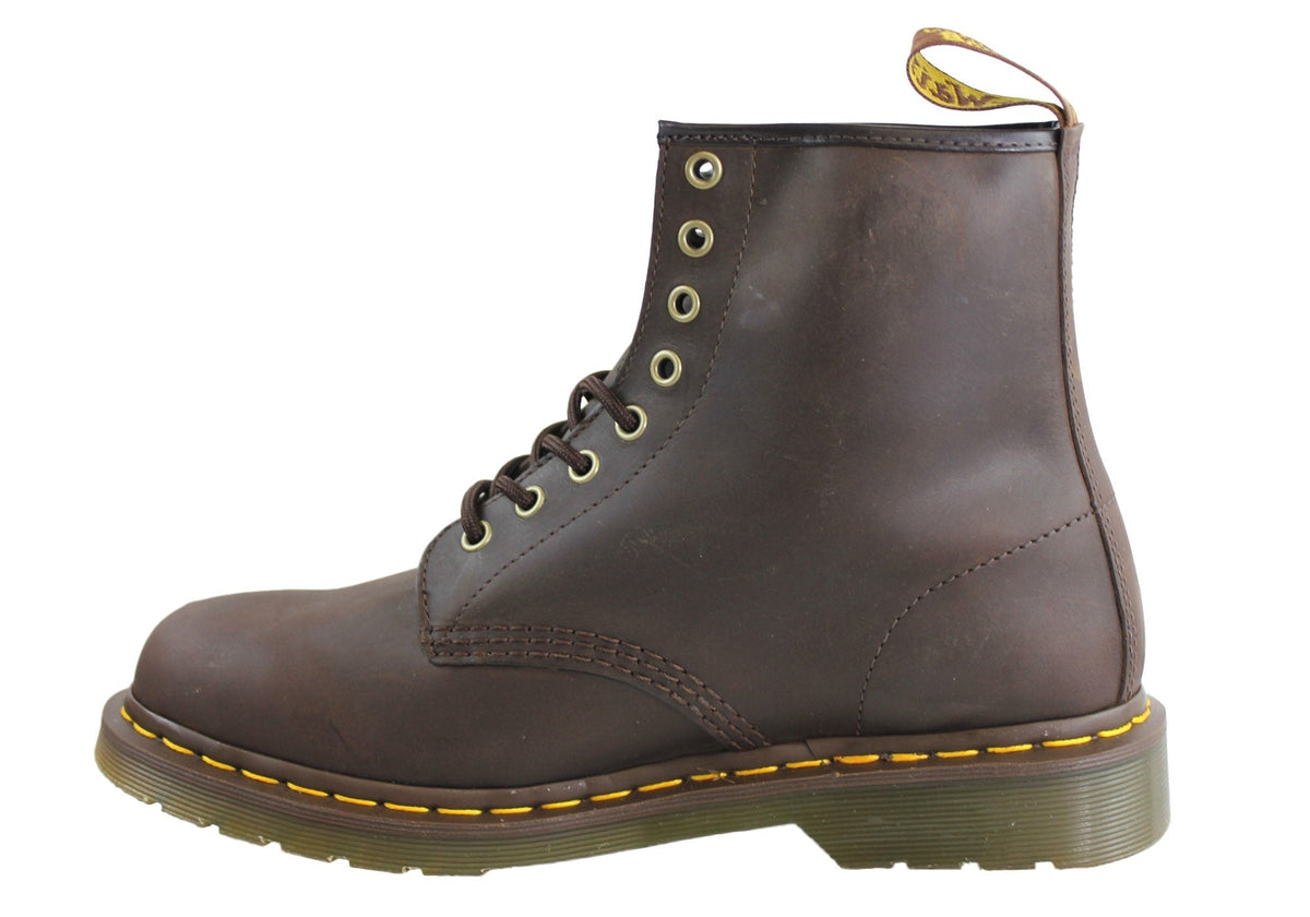 Classic Lace-Up Brown Boots