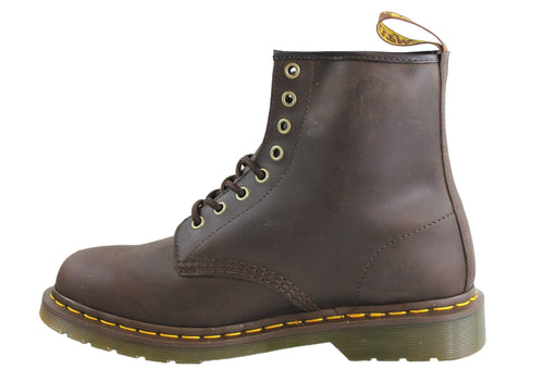 Classic Lace-Up Brown Boots