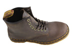 Classic Lace-Up Brown Boots