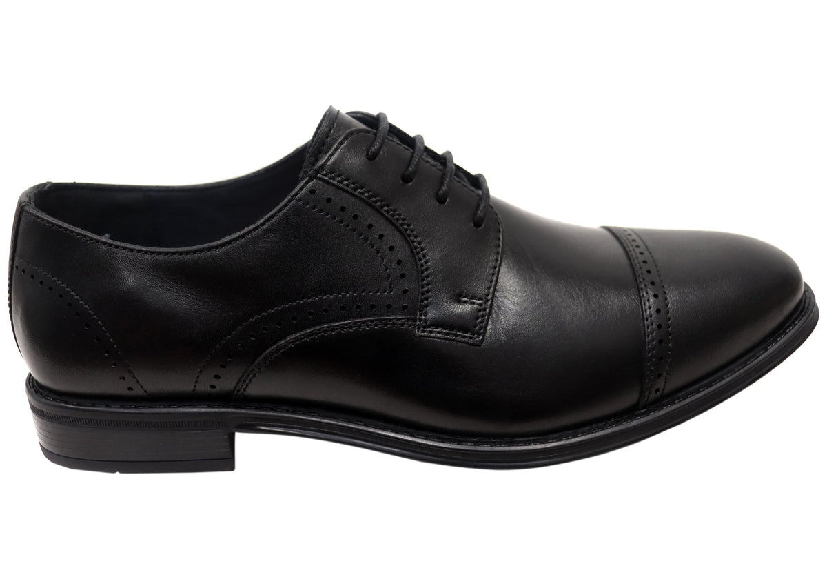 Men's Wide Cap Toe Derby