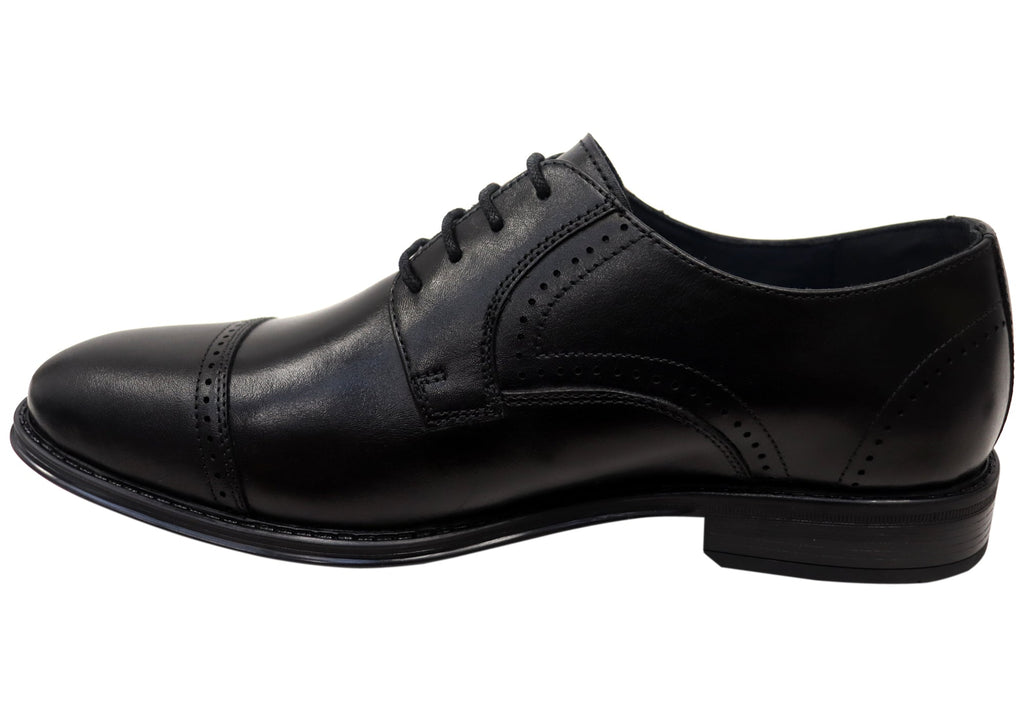 Men's Wide Cap Toe Derby