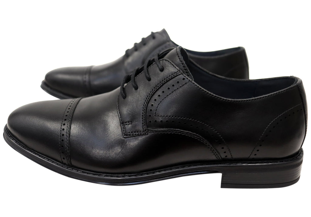 Men's Wide Cap Toe Derby