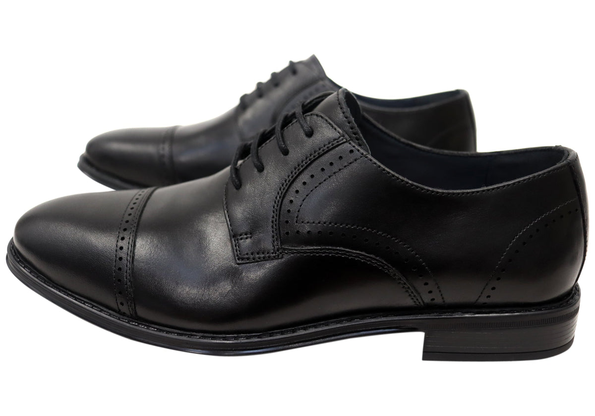 Men's Wide Cap Toe Derby