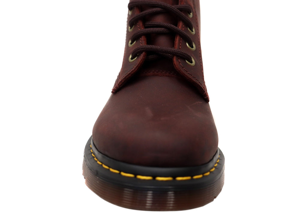 Cherry Red Leather Boots