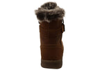 Fur Lined Lace-Up Boots