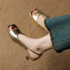 Chiara Genuine Leather Slingback Sandals