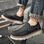 Vittorio Leather Slip-On Oxfords