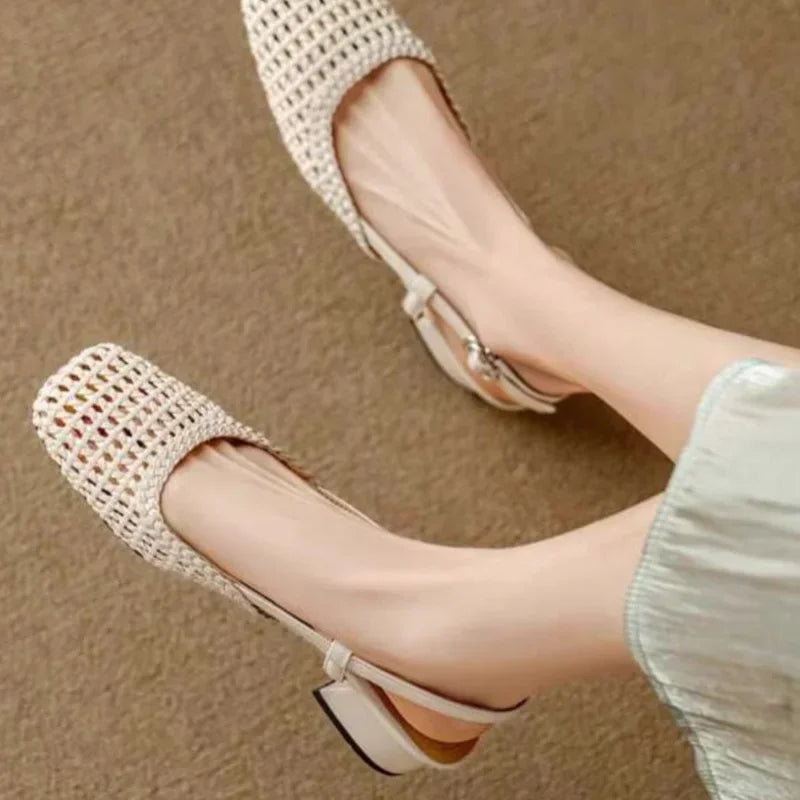 Mira Woven Heels