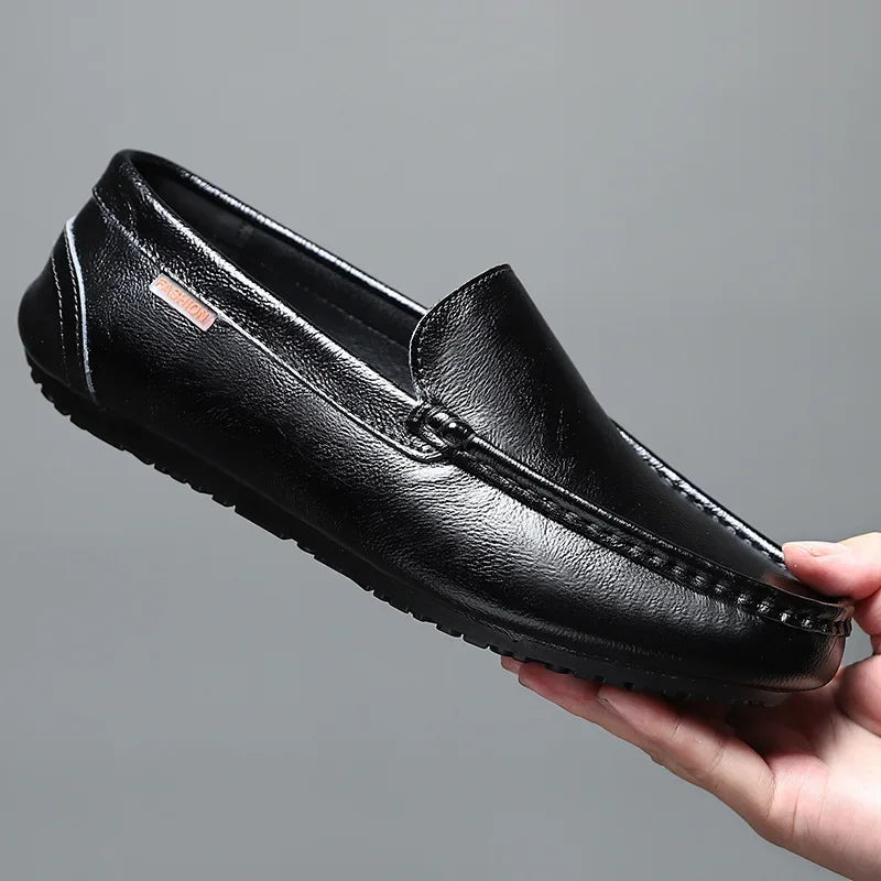 Zane Genuine Leather Loafers
